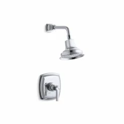 Cheap 🛒 Kohler Margaux Rite-Temp Shower Trim Set With Lever Handle Valve Not Included Polished Chrome 🛒