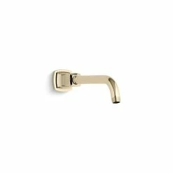 Cheapest 🥰 Kohler Margaux? Shower Arm And Flange Vibrant French Gold ❤️