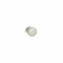 Discount 😍 Kohler Pinstripe® Knob Vibrant Polished Nickel (K-13126-SN) 🎉