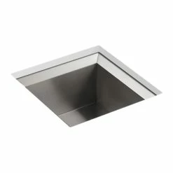 Best reviews of 🎁 Kohler Poise 18" X 18" X 9-1/2" Under-Mount Single-Bowl Bar Sink ⌛