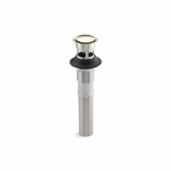 Promo ⌛ Kohler Pop-Up Clicker Drain Vibrant Polished Nickel (K-7124-A-Sn) 🛒