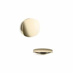 Buy 🎁 Kohler Pureflo™ Rotary Turn Bath Drain Trim Vibrant French Gold (K-T37391-Af) 😀