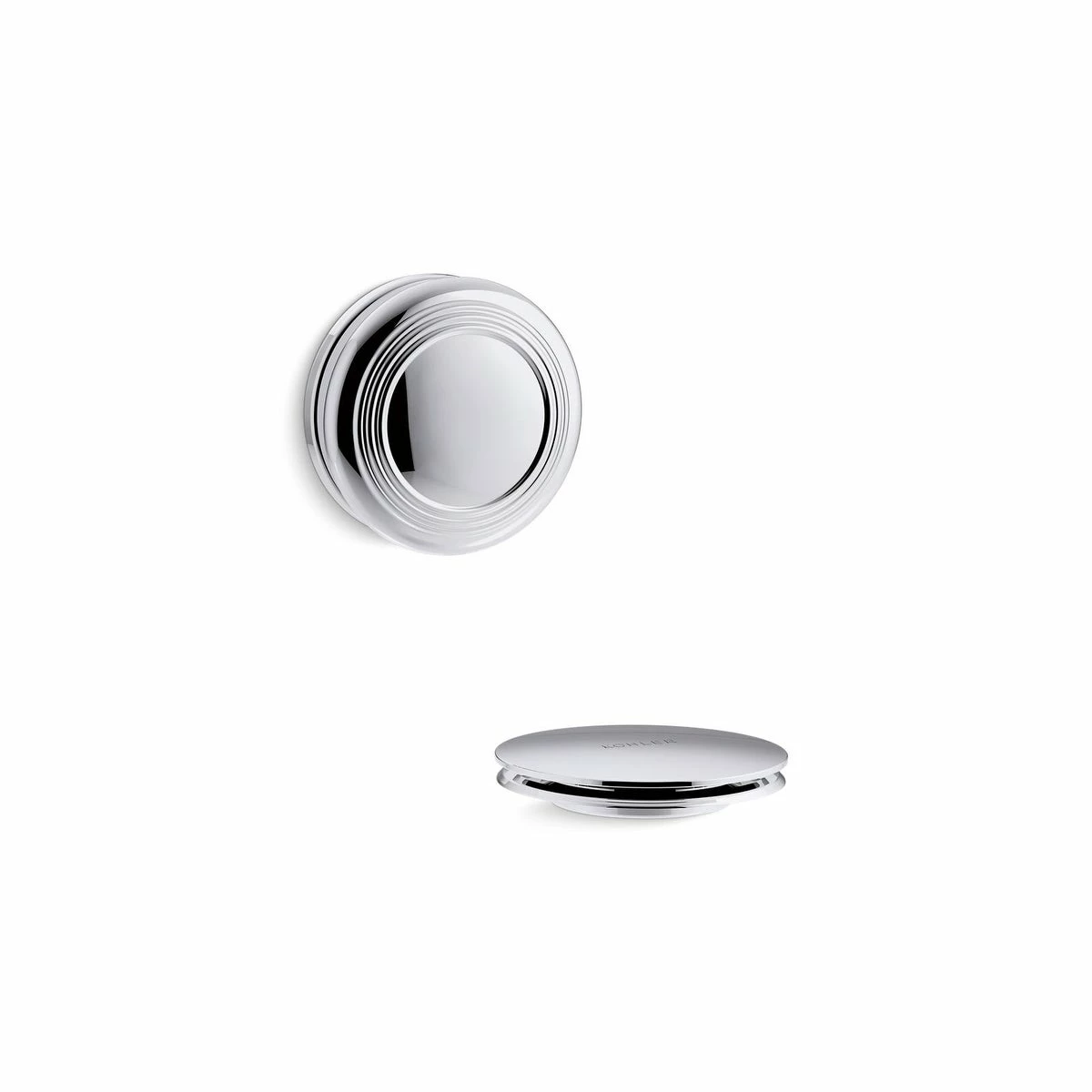 Cheapest ๐ Kohler Purefloโข Traditional Push Button Bath Drain Trim Polished Chrome (K-T37396-Cp) ๐ฏ