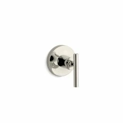 Hot Sale 👍 Kohler Purist Valve Trim With Lever Handle For Volume Control Valve Requires Valve Vibrant Polished Nickel 🥰