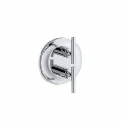 Promo ❤️ Kohler Purist Valve Trim With Lever Handles For Stacked Valve Requires Valve Polished Chrome ⌛