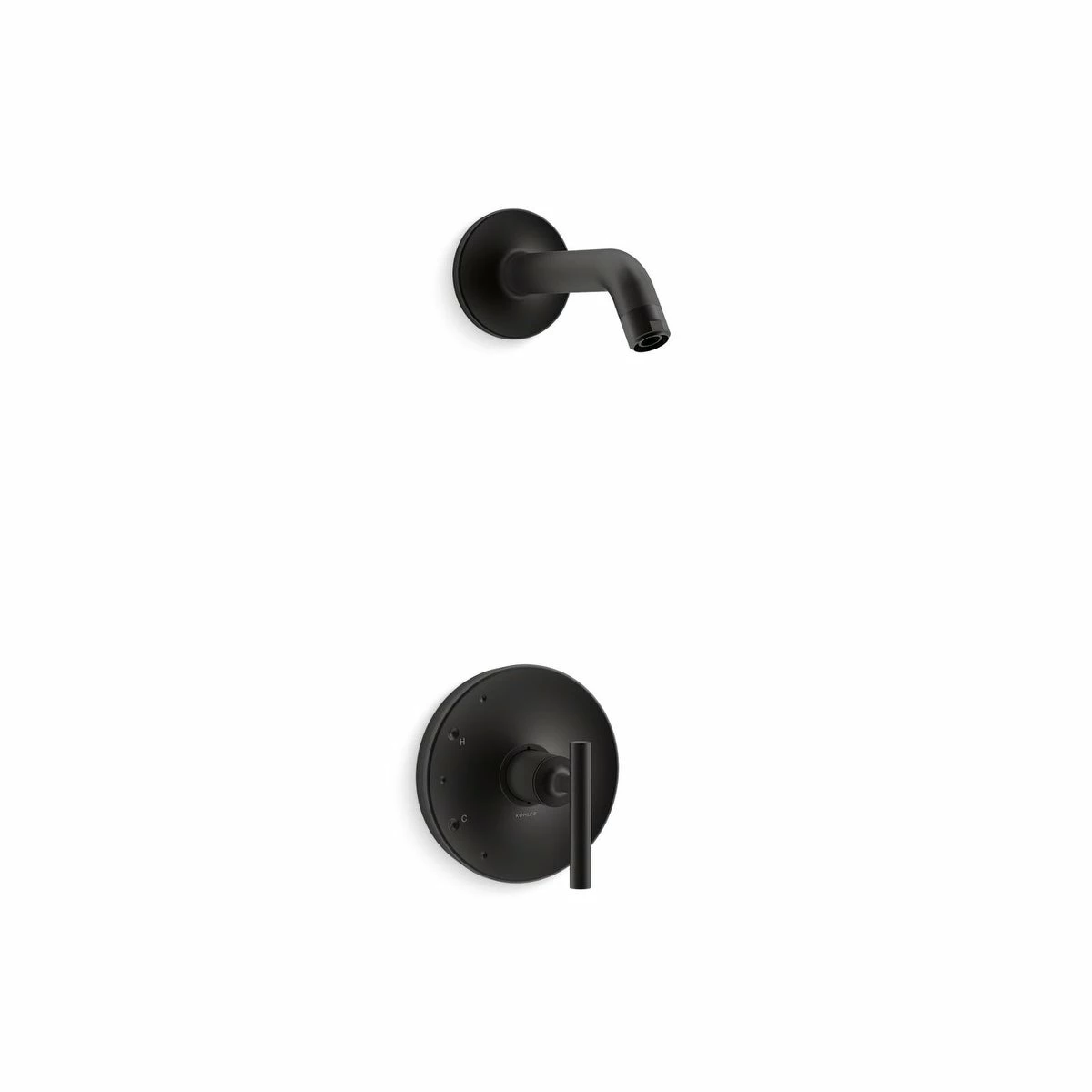 Coupon 🔔 Kohler Purist? Rite-Temp(R) Shower Valve Trim With Lever Handle, Less Showerhead Matte Black ⌛
