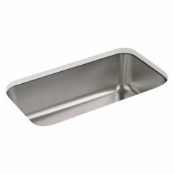 Wholesale 🥰 Kohler Undertone 31-1/4" X 17-7/8" X 9-5/16" Undermount Single-Bowl Large Kitchen Sink ✨
