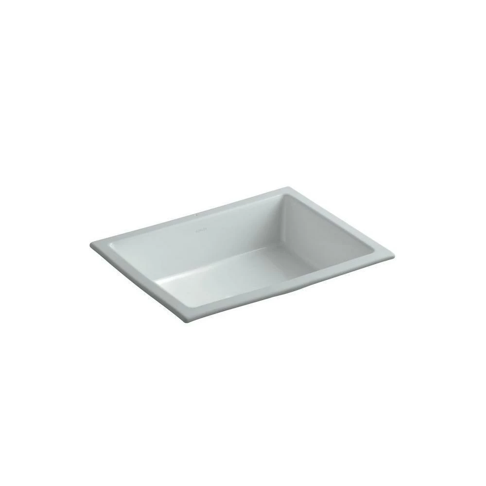New ✨ Kohler Verticyl® Rectangle Undermount Bathroom Sink Ice Grey (K-2882-95) 🥰 - Image 3