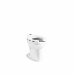 Discount ⭐ Kohler Wellcomme Ultra Floor-Mounted Top Spud Flushometer Bowl White 🔔