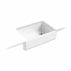 Top 10 🔥 Kohler Haven? 32-11/16" X 21-9/16" X 9-5/8" Undermount Single-Bowl Farmhouse Sink White (K-5827-0) 🥰