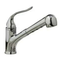 Discount 😀 Kohler Coralais 1- Or 3-Hole Kitchen Faucet With Pull-Out Sprayhead, 9" Spout Reach & Lever Handle Polished Chrome (K-15160-CP) 🎉