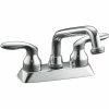 Cheapest 🌟 Kohler Coralais Utility Sink Faucet With Threaded Spout & Lever Handles Polished Chrome (K-15271-4-CP) 🔔