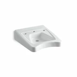 Top 10 😉 Kohler Morningside™ 20" X 27" Wheelchair Bathroom Sink With 11-1/2" Centers Faucet Holes White (K-12634-0) 🧨